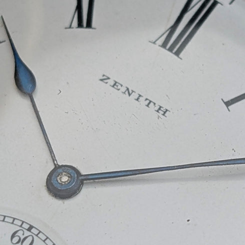 1913年左右 Zenith 懷錶 龍浮雕雕刻 K18金 獵人式錶殼 運作良好